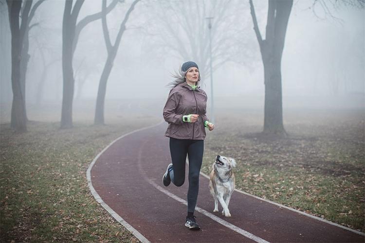 Running Helps With Middle Age